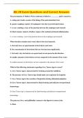 JBL 20 Exam Questions and Correct Answers