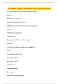 IIP301 Exam Questions and correct Answers