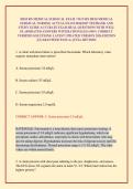HESI RN MEDICAL SURGICAL EXAM &sol; NGN RN HESI MEDICAL SURGICAL NURSING ACTUAL EXAM 2026&sol;2027 TESTBANK AND STUDY GUIDE ACCURATE EXAM REAL QUESTIONS WITH WELL ELABORATED ANSWERS WITH RATIONALES &lpar;100&percnt; CORRECT VERIFIED SOLUTIONS&rpar; LATEST UPDATED VERSION 2026 EDI