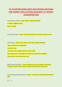 TCI 7TH EDITION EXAM LATEST 2026 UPDATED QUESTIONS &NewLine;AND VERIFIED 100&percnt; SOLUTIONS &lpar;2026&sol;2027&rpar; &vert;A&plus; GRADED &NewLine;&vert;GUARANTEED PASS
