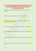 NCCCO BUNDLE PACKAGE  EXAM QUESTIONS AND VERIFIED 100&percnt; SOLUTIONS &lpar;2026&sol;2027&rpar; &vert;A&plus; GRADED &vert;GUARANTEED PASS 