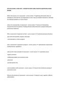 RCTX 3254 EXAM 1 2026&sol;2027 &vert; COMPLETE STUDY GUIDE&comma; PRACTICE QUESTIONS & EXAM REVIEW
