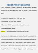 CRACK THE NBCOT PRACTICE EXAM 1 &vert; FALL &lpar;2026&sol;2027 LATEST UPDATE&rpar; COURSE STUDY GUIDES &vert; OCCUPATIONAL THERAPY BOARD REVIEW&comma; PRACTICE QUESTIONS & EXAM PREPARATION