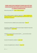 FLORIDA LAWS & RULES CHIROPRACTIC BOARD EXAM LATEST 2026 &NewLine;UPDATED QUESTIONS AND VERIFIED 100&percnt; SOLUTIONS &lpar;2026&sol;2027&rpar; &NewLine;&vert;A&plus; GRADED &vert;GUARANTEED PASS 