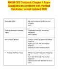 NASM CES Textbook Chapter 1 Exam&NewLine;Questions and Answers with Verified&NewLine;Solutions &vert; Latest Updated 2026