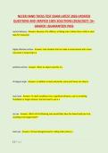 NCCER HAND TOOLS TEST EXAM LATEST 2026 UPDATED &NewLine;QUESTIONS AND VERIFIED 100&percnt; SOLUTIONS &lpar;2026&sol;2027&rpar; &vert;A&plus; &NewLine;GRADED &vert;GUARANTEED PASS