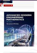 Advanced Modern Engineering Mathematics &lpar;4th Edition&comma; Glyn James&rpar; &ndash; Verified Solutions Manual &lpar;All Chapters&comma; Step‑by‑Step Answers & Detailed Explanations&rpar;&NewLine;