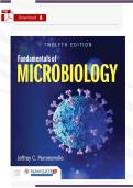 Test Bank for Alcamo's Fundamentals Of Microbiology 9th Edition by Jeffrey Pommerville &lpar;Author&rpar; &lpar;All Chapters Covered&rpar; &lpar;Multiple choice Questions with answers&comma; complete Guide&rpar; &lpar;Graded A&plus;&rpar;&NewLine;