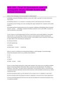MIS 301&colon; Final SI Questions and UT Instapolls Study Guide Exam with Actual Answers&period;&NewLine;&NewLine;