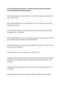 RCTX 4200 MIDTERM EXAM 2026&sol;2027 &vert; COMPLETE ADVANCED STRESS MANAGEMENT STUDY GUIDE&comma; PRACTICE QUESTIONS & REVIEW