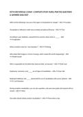 RCTX 4200 MODULE 2 EXAM &vert; COMPLETE STUDY GUIDE&comma; PRACTICE QUESTIONS & ANSWERS 2026&sol;2027