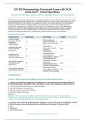 ATI PN Pharmacology Proctored Exam with NGN &ndash; Assessment Technologies Institute &lpar;ATI&rpar; &ndash; 2026&sol;2027 Edition &ndash; Questions and Answers for Practical Nursing Students