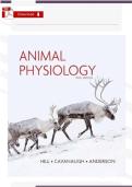 TEST BANK for Animal Physiology&comma; 5th Edition Hill by Wyse and Anderson &vert; Complete Chapters 1-30&NewLine;