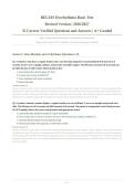 RELIAS DYSRHYTHMIA BASIC TEST REVISED 2026&sol;2027 &vert; 35 Verified Q&A &vert; Basic Cardiac Rhythm Identification &vert; A&plus; Graded &vert; Pass Guaranteed&NewLine;&NewLine;
