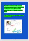 NRNP 6560 Week 9 i-Human Case Study&colon; 48-Year-Old Female with Acute Cholecystitis &lpar;A&plus; Solution&rpar;