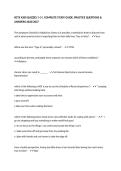 RCTX 4200 QUIZZES 1&ndash;5 &vert; COMPLETE STUDY GUIDE&comma; PRACTICE QUESTIONS & ANSWERS 2026&sol;2027