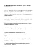 RCTX 4200 FINAL EXAM &vert; COMPLETE STUDY GUIDE&comma; PRACTICE QUESTIONS & ANSWERS 2026&sol;2027