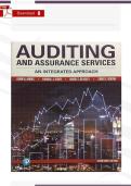 Auditing and Assurance Services 16th Edition Arens Test Bank&comma; Questions and Answers - All Chapters&NewLine;