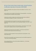 NJ Core Pest Control Exam Study Guide &vert; New Jersey Pesticide Certification Exam Prep Resource &vert; Core Pest Management Review &vert; Updated 2027&sol;2028