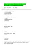 SCM 301 Exam 3 Latest Questions with All Correct Answers 2026&period;&NewLine;&NewLine;
