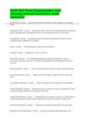 SCM 301 Final Examination and Already Solved Solutions 2026 Updated&period;