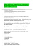 SCM 301 Iowa State University Exam 1 Test Questions with Solved Solutions 2026-2027 Updated&period;