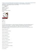 NURS 611 Advanced Pathophysiology Week 9 Pulmonary Diseases Paper Study Guide &vert; Pulmonary Disorders Topic Review &vert; Advanced Nursing Coursework Resource &vert; Updated 2027&sol;2028