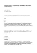 GACE PRACTICE TEST 2 &vert; COMPLETE STUDY GUIDE&comma; PRACTICE QUESTIONS & ANSWERS 2026&sol;2027