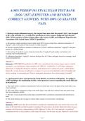 ADVANCED HEALTH ASSESSMENT AND DIAGNOSTIC REASONING 4TH EDITION TEST BANK BY JACQUELINE RHOADS - ALL CHAPTERS 1-18 VERIFIED Q&A WITH RATIONALES &lpar;2026 UPDATE&rpar;