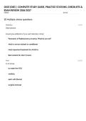 OSCE &lpar;DSE&rpar; &vert; COMPLETE STUDY GUIDE&comma; PRACTICE STATIONS&comma; CHECKLISTS & EXAM REVIEW 2026&sol;2027