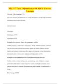 NR 327 Task 2 Questions with 100&percnt; Correct&NewLine;Answers