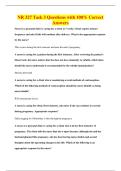 NR 327 Task 3 Questions with 100&percnt; Correct&NewLine;Answers