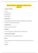 NSG 3130 Test 4 Questions with Correct&NewLine;Answers