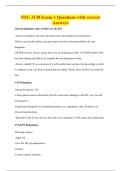 NSG 3130 Exam 1 Questions with correct&NewLine;Answers