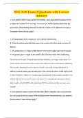NSG 3130 Exam 2 Questions with Correct&NewLine;Answers