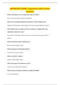 ORTHOTICS EXAM 1 Questions with Correct&NewLine;Answers