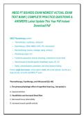 NBCE PT BOARDS EXAM NEWEST ACTUAL EXAM&NewLine;TEST BANK &vert; COMPLETE PRACTICE QUESTIONS &&NewLine;ANSWERS Latest Update This Year Pdf Instant&NewLine;Download Pdf
