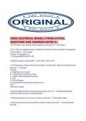 CWEA ELECTRICAL GRADE 2 PAPER ACTUAL QUESTIONS AND ANSWERS RATED A&period;pdf