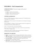 &lbrack;ENG01&rsqb; English - Oral Communication Class Notes &lpar;11th Grade&comma; 1st Semester&rpar;