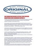 UHC MEDICARE BASICS ACTUAL 2026 REVIEW QUESTIONS AND ANSWERS RATED A&period;pdf