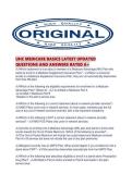 UHC MEDICARE BASICS LATEST UPDATED QUESTIONS AND ANSWERS RATED A&period;pdf