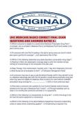 UHC MEDICARE BASICS CORRECT FINAL EXAM QUESTIONS AND ANSWERS RATED A&period;pdf