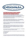 UHC MEDICARE BASICS STUDYS CORRECT QUESTIONS AND ANSWERS RATED A&period;pdf