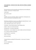 OSCE QUESTIONS &vert; COMPLETE STUDY GUIDE&comma; PRACTICE STATIONS & ANSWERS 2026&sol;2027