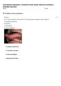 OSCE REVIEW QUESTIONS &vert; COMPLETE STUDY GUIDE&comma; PRACTICE STATIONS & ANSWERS 2026&sol;2027