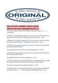 BIO 101 NVCC CORRECT FINAL EXAMS QUESTIONS AND ANSWERS RATED A&period;pdf