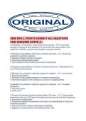 CEBS RPA 2 STUDYS CORRECT ALL QUESTIONS AND ANSWERS RATED A&period;pdf