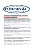 CEBS RPA 2 CORRECT TEST PAPER QUESTIONS AND ANSWERS RATED A&period;pdf
