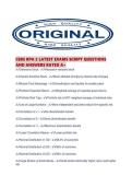 CEBS RPA 2 LATEST EXAMS SCRIPT QUESTIONS AND ANSWERS RATED A&period;pdf