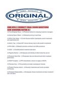 CEBS RPA 2 CORRECT FINAL EXAM QUESTIONS AND ANSWERS RATED A&period;pdf